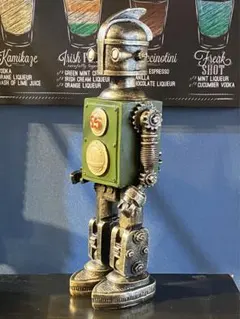 レトロロボット、ヴィンテージ風、インテリア雑貨、飾り