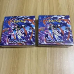 ポケモンカード ニンジャスピナー2BOX 未開封シュリンク付き - メルカリ