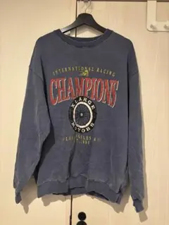 XLARGE トレーナー スウェット Lサイズ ダークブルー 古着