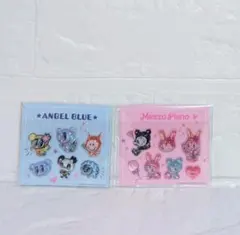 ナルミヤキャラクターズ メゾピアノ エンジェルブルー ぷっくりシール