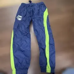 ATHLETA ピステパンツ ネイビー/ライムグリーン