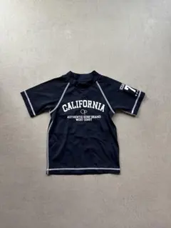 オーシャンパシフィック　水泳　半袖ラッシュガード ネイビー110 OP