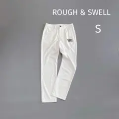 ROUGH & SWELL ラフ&スウェル ロングパンツ S ホワイト