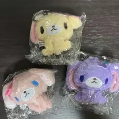 SUGAR BUNNIES ぬいぐるみマスコット 3種セット