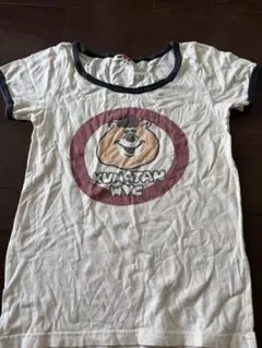 w.c. KUMATAN ロゴプリント Tシャツ ホワイト Sのサムネイル