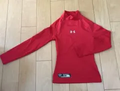アンダーアーマー　青　ブルー　スポーツインナー　長袖　裏起毛　125〜135㎝