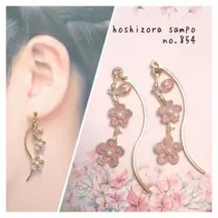 ✴no.854✴　ハンドメイドピアス・イヤリング