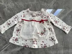 センスオブワンダー　いちご柄　長袖トップス