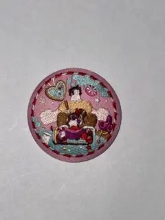 ディズニー刺繍缶バッチ２　シュガー・ラッシュ（おまとめ買い値引きあり）