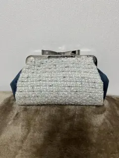 がま口バッグ　ハンドメイド