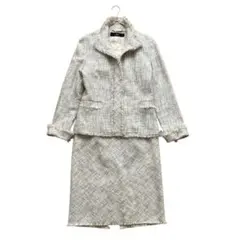 卒園式 入学式 ママスーツ セレモニースーツ INED ツイード M