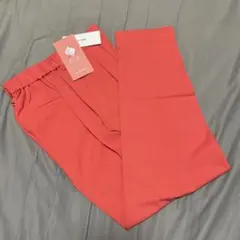 グローバルワーク ウツクシルエットテーパードパンツ 新品未使用 ゴムウエスト Ｌ