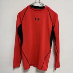 UNDER ARMOUR 長袖アンダーシャツ レッド