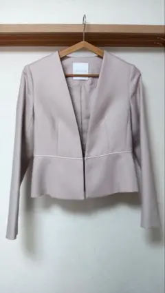 【ESTANATION】 ノーカラージャケット