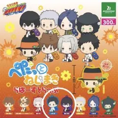 家庭教師ヒットマン　リボーン　ぺたっとねじまき　らばーすとらっぷ　２点セット