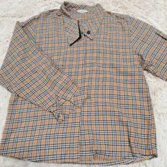 【JOVEAL】タータンチェック ネルシャツ カジュアル おしゃれ