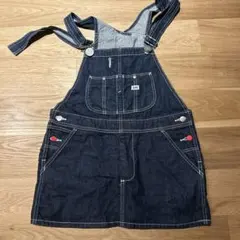 Lee ダークデニム オーバーオール