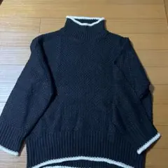 LOWRYS FARM タートルネックニット