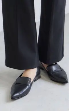 グリーンレーベル クラシック モカ フラットシューズ 23.5