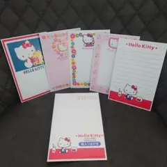 レア◎ハローキティ 切手付きレターセット 6枚セット