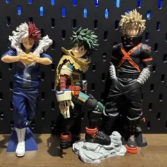 僕のヒーローアカデミア フィギュアセット 爆豪勝己 緑谷出久 轟焦凍