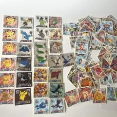 【希少】ポケモン 最強シール列伝 ピカチュウ5枚 他 計151枚セット 【限定】