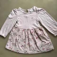 GAP 花柄長袖ワンピース 18-24ヶ月