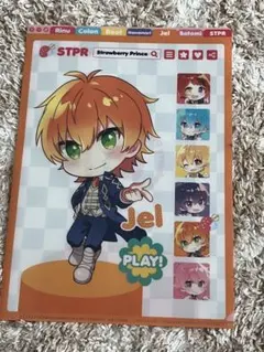すとぷり　ジェルくん　クリアファイル