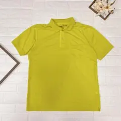 UNIQLO / ユニクロ メンズ ポロシャツ XL イエロー ドライex