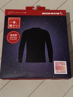 UNIQLO ウルトラウォームクル―ネックT(長袖) L