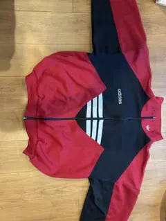 値下げ可　80s adidas アディダス 赤 トラックジャケット L
