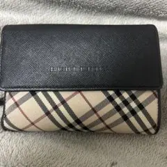 ミ*ラ様 BURBERRY チェック柄 二つ折り財布