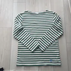 ORCIVAL コットンストライプ長袖Tシャツ