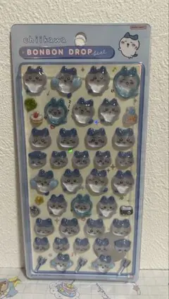 国内正規品 ボンボンドロップシール ちいかわ ハチワレ 第1弾