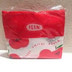【IGIN】ポップアップ限定‼️エコバッグ　リンゴ柄　新品未開封
