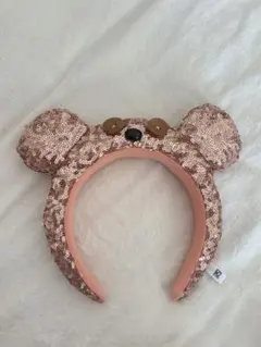 USJ ユニバ ミニオン ティム ピンク スパンコール カチューシャ