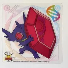 【匿名発送】ポケモンカフェ メガヤミラミ クリアコースター