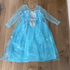 H &M アナと雪の女王　エルサ水色の雪の結晶ドレスのサムネイル