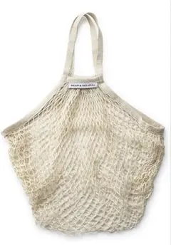 新品ディーンアンドデルーカネットバッグ ナチュラルDEAN&DELUCA