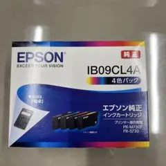 EPSON 純正インクカートリッジ IB09CL4A 4色パック - メルカリ