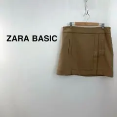 細見え効果♡ZARABASICひざ上タイトスカートベージュレディース