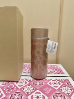 スターバックス 桜の花柄 タンブラー グリッターベージュ 2026