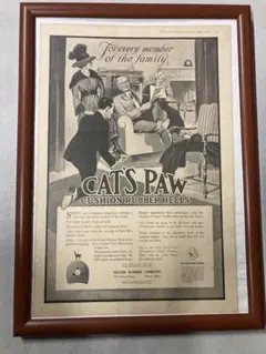1919年キャッツポウ額装② - メルカリ