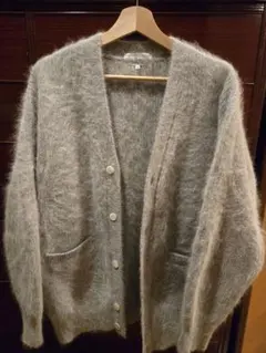 UNFOLLOW　カーディガン(厚手)　アンゴラ