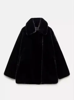 ZARA ZW COLLECTION フェイクファー　コート
