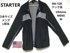 STARTER ナイロンジャケット Y2K テック系　日本サイズL相当