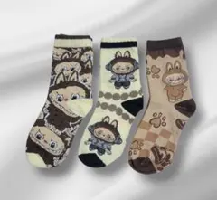 新品 キャラクターソックス 3足セット 可愛い レディース 靴下