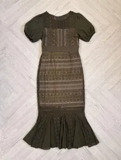 AMBIENT アンビエント　レースマーメイドワンピース