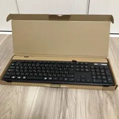 エレコム ワイヤレスキーボードBluetooth TK-FBM120KBK/EC
