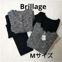 【未使用】Brillage Mサイズ セレモニースーツ 4点セット　スクロール